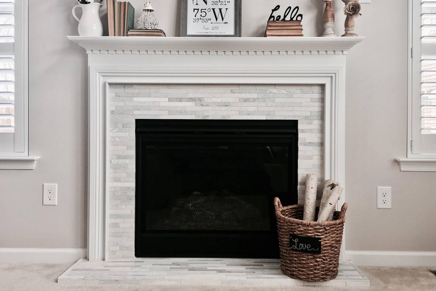 Tiled Fireplaces: how you can revamp your mantel with tile!