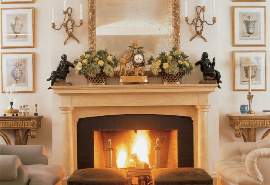 Have a look at some of the top fireplaces in Bunny Williams' projects