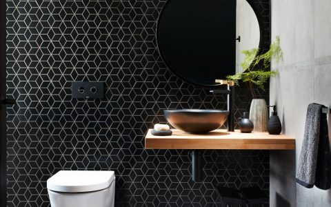 black-minimalist-bathroom  Design Ideas For Minimalist Bathrooms black minimalist bathroom 480x300
